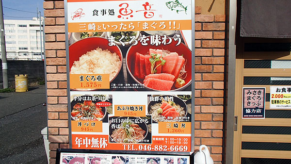 三崎といったら「まぐろ！！」